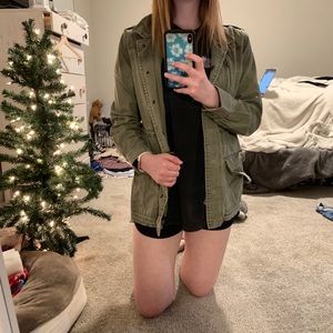 billabong army green jacket